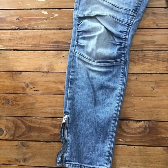 Mavi Jesy low rise jeans skinny ankle zippers embellishment soft lightweight 29 - Picture 5 of 15